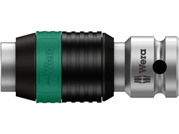 Wera 8784 A1, Stikkontakt, 1/4", Imperisk, 1 hoder, 1/4", Kromvanadiumstål, Plast