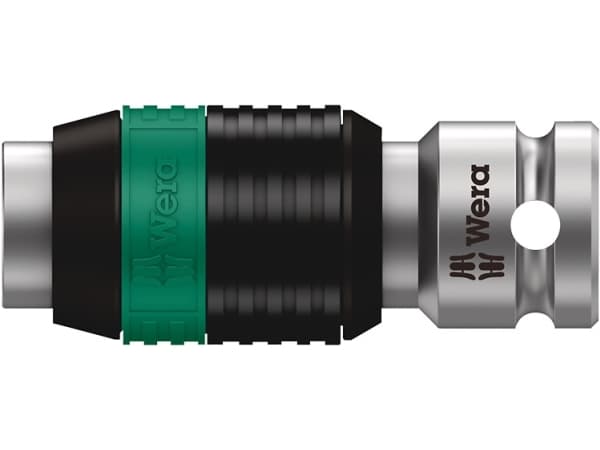Wera 8784 A1, Stikkontakt, 1/4", Imperisk, 1 hoder, 1/4", Kromvanadiumstål, Plast