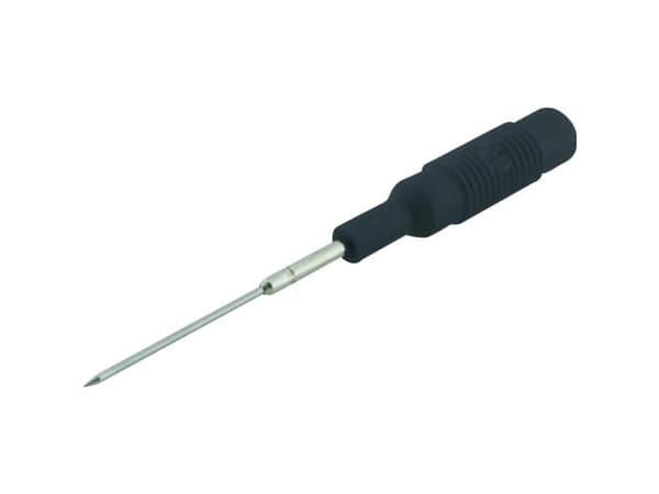 SKS Hirschmann MZS 1 - PRUEF sw Probe Stikforbindelse 4 mm Utan mätkategori Sortera 1 st