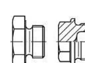 TOOLCRAFT 141991 Låseskruer M26 Udvendig sekskant DIN 7604 Stål 25 stk