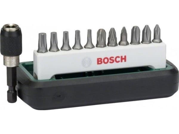 Bosch tarvikkeet 2608255993 Bittipaketti 12 kpl Phillips-piikkileikkuri, Pozidriv-piikkileikkuri, kuusiokolo (TX)