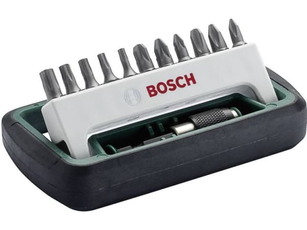 Bosch tarvikkeet 2608255993 Bittipaketti 12 kpl Phillips-piikkileikkuri, Pozidriv-piikkileikkuri, kuusiokolo (TX)