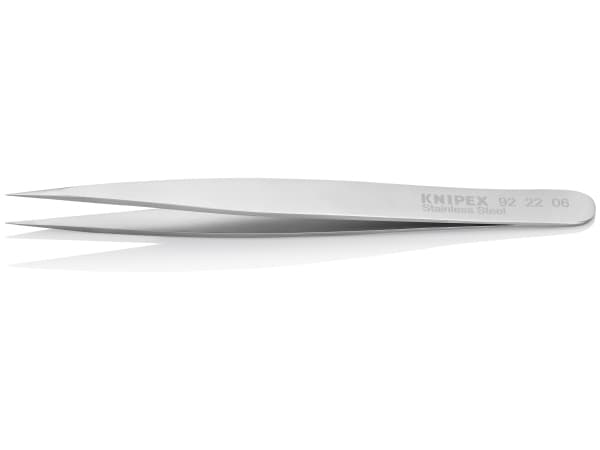 Knipex 92 22 06, Stål, Metallisk, Spiss, Rett, 15 g, 120 mm