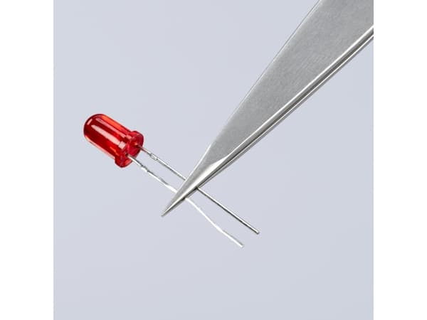Knipex 92 22 06, Stål, Metallisk, Spiss, Rett, 15 g, 120 mm