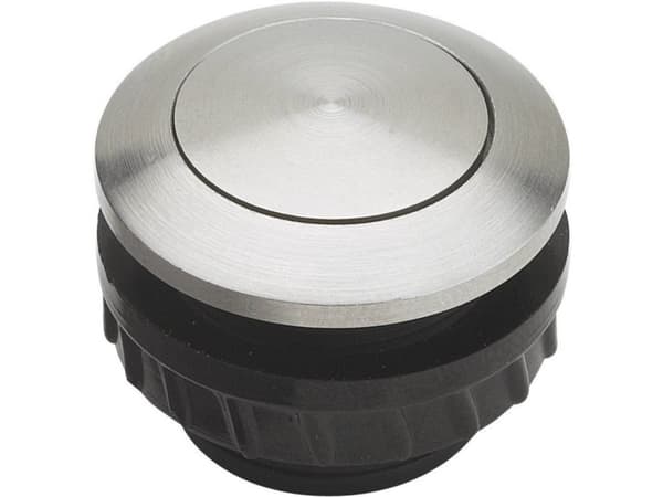 Grothe kellopainike 1gang 62000 ruostumaton teräs 24 V/1,5 A (62000)