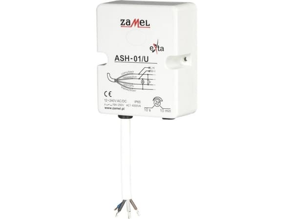 Zamel ASH-01/U Aikakytkin porrasvalaistukseen DIN-kisko 12 V, 24 V, 230 V