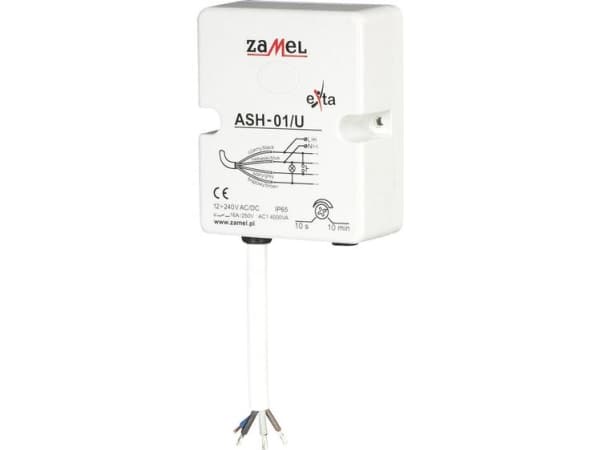 Zamel ASH-01/U Aikakytkin porrasvalaistukseen DIN-kisko 12 V, 24 V, 230 V