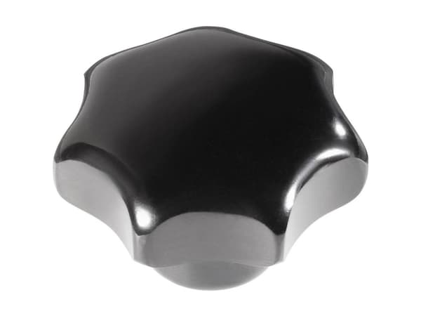 TOOLCRAFT Stjernegreb M5 Greb: Sort plast; MS-bøsning 10 stk