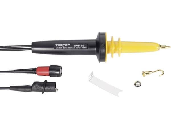 Testec TT-HVP 8 Måleprobe berøringssikker 40 MHz 1000:1 8000 V/DC, 6000 V/AC