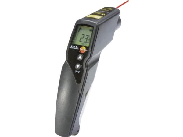 Termometer Testo T830-T1 Optisk/Hørbar alarm Infrarød Fokus 10:1m -30 til +400C,stk