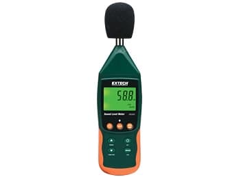 Lydniveau-måleapparat Extech SDL600 31,5 Hz - 8000 Hz 30 - 130 dB Kalibreret Fabriksstandardi