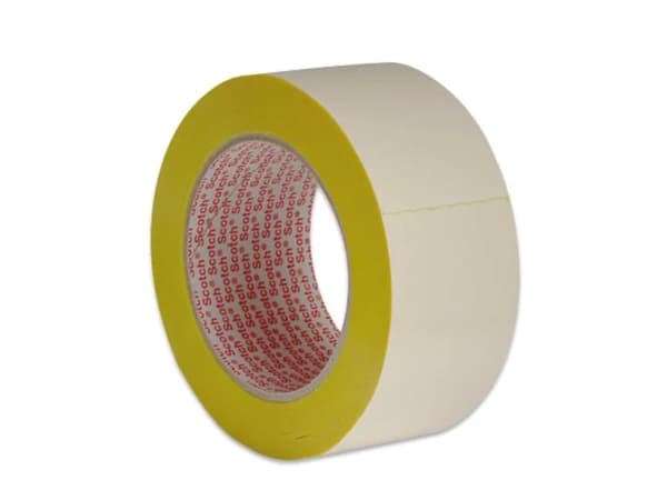 3M XT-8015-0356-3, Keltainen, Kiinnittävä, Polypropeeni (PP), 60 °C, 25 m, 50 mm