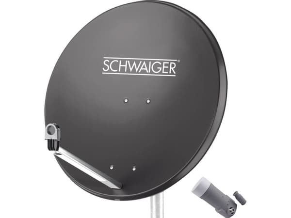 Schwaiger SPI9961SET1 SAT-järjestelmä ilman vastaanotinta Tilaajien määrä: 1 80 cm