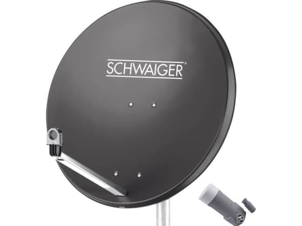 Schwaiger SPI9961SET1 SAT-järjestelmä ilman vastaanotinta Tilaajien määrä: 1 80 cm