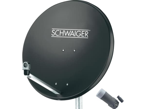Schwaiger SPI9961SET1 SAT-järjestelmä ilman vastaanotinta Tilaajien määrä: 1 80 cm