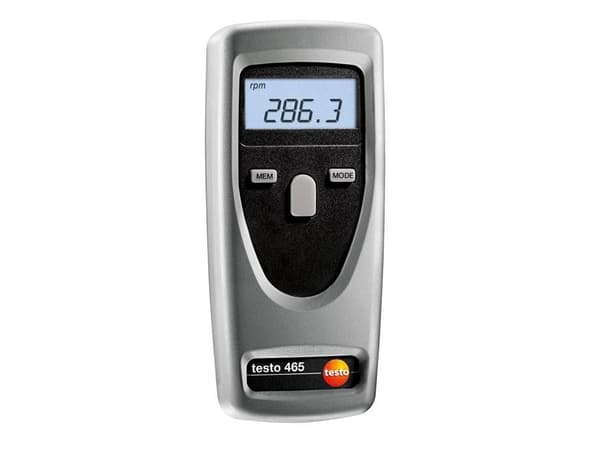 Testo 0563 0465, LCD, 5 cifre, Lajittelu, Grå