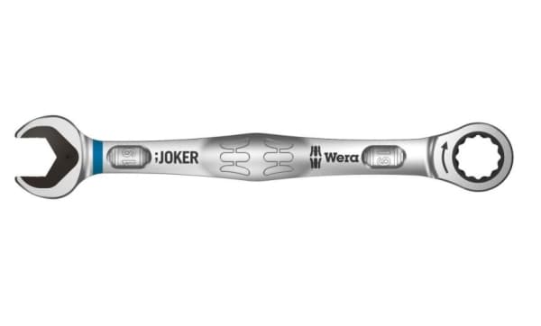 Wera Joker, 19 mm, Ruostumaton teräs, Terästä, Nichrome, Matta, 30°