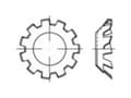 Miniatyrbild 3 av 4: TOOLCRAFT 138396 Skärrade låsbrickor Inre diameter: 8,4 mm DIN 6797 Fjäderstål Galvaniserat 100 st