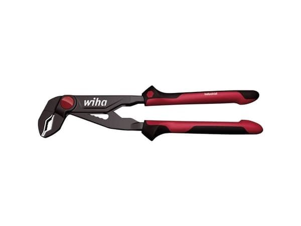 Wiha Z 22 0 02, Tunge-og-spids tang, 3 cm, Krom-vanadium-stål, Sort/röd, 18 cm, 17,8 cm (7")