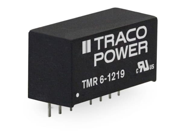 Traco Power TMR 6-4812, 9,1 mm, 11,2 mm, 21,8 mm, 4,8 g, 6 W, 36 - 75 V