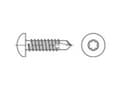 Miniatyrbild 3 av 4: TOOLCRAFT 141664 Borskrue 6.3 mm 90 mm T-profil DIN 7504 Stål Galvaniseret 100 stk