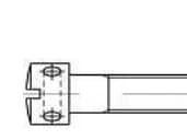 TOOLCRAFT 106417 Skruer med krydshul M4 10 mm Kærv DIN 404 Stål Galvaniseret 100 stk
