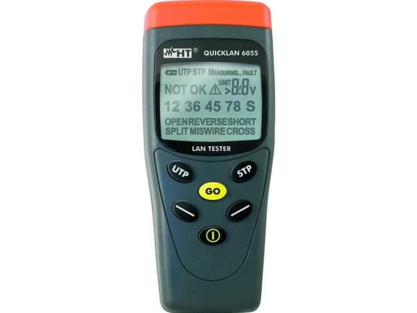 QUICKLAN 6055 HT Instruments Beregnet til... UTP, STP, FTP, CAT 3, 5, 5E, 6, 7