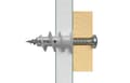 Miniatyrbild 5 av 5: Fischer 52389, Väggplugg, Gipsskivor, 22 mm, 4 mm, 5 mm, 100 styck