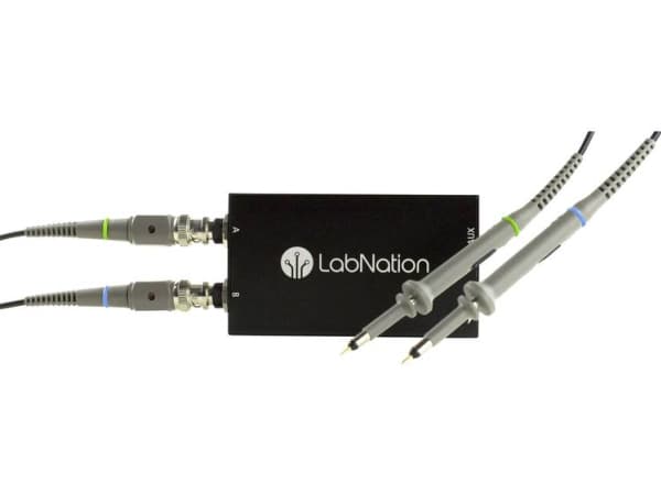 LabNation Smartscope USB-oscilloskop 30 MHz 10-kanals 100 MSa/s 4 Mpts 8 Bit Digital hukommelse (DSO), Funktionsgenerator, Logic-analysator