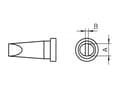 Miniatyrbilde 4 av 5: Weller LT C, Loddespiss, Weller, WP80, WSP80, MPR80, FE 75, TCP, Kromfarget, Nickel, Stål, 1 stykker, 3,2 mm
