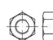 TOOLCRAFT 147566 Låsemøtrikker M5 Stål Galvaniseret 1000 stk