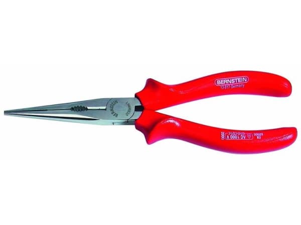 Bernstein-Werkzeugfabrik Steinrücke 13-917 VDE, Kärkipihdit, 2,5 mm, Staattisen purkauksen (ESD) suoja, Terästä, Punainen, 20,5 cm