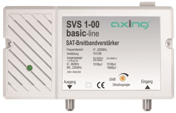 Axing SVS 1-00 SAT-forstærker 25 dB