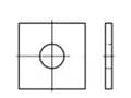 Miniatyrbilde 4 av 5: Firkantsskiver 24 mm 70 mm Stål 50 stk TOOLCRAFT 106762