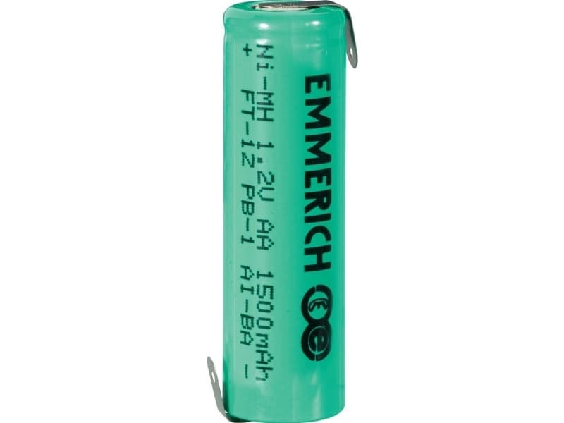 Emmerich Mignon ZLF Special-batteri R6 (AA) Z-loddefane NiMH 1.2 V 1500 mAh