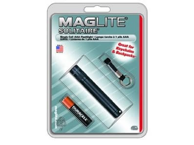 Maglite K3A016, Svart, 1 lamp(or), AAA, 12,7 mm, 81 mm, 24,38 g