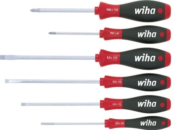 Wiha 302 ZK6 SO, 606 g, Musta, Punainen