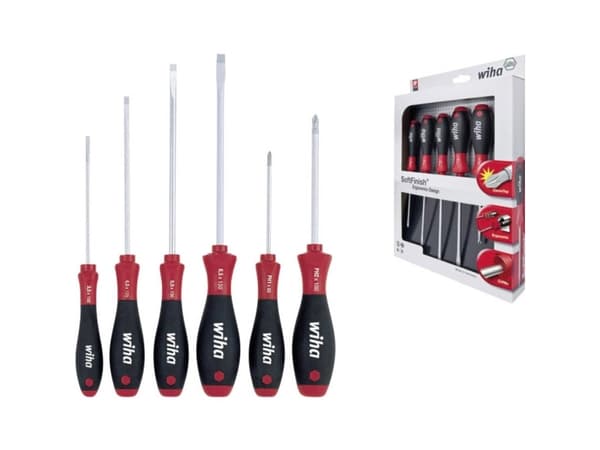 Wiha 302 ZK6 SO, 606 g, Musta, Punainen