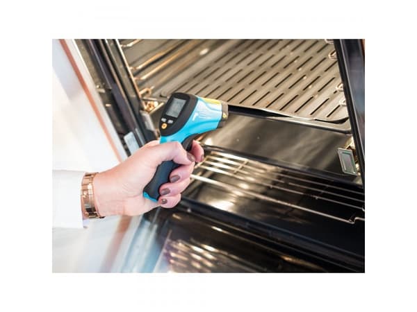 HAZET 1991-1, 281 g, Svart, °C, -50 - 550 °C, LCD