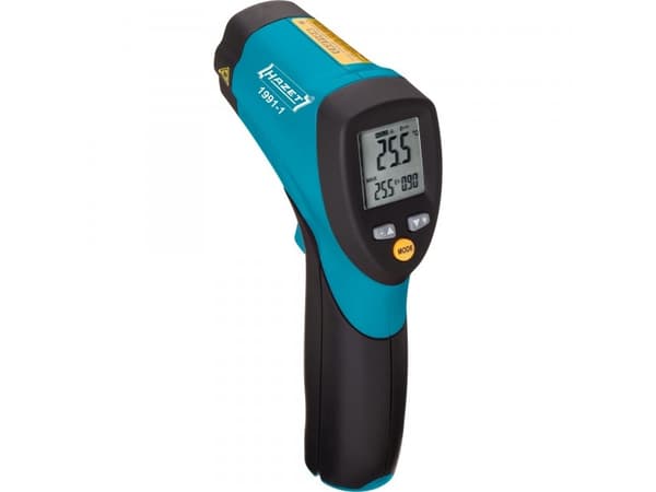 HAZET 1991-1, 281 g, Svart, °C, -50 - 550 °C, LCD