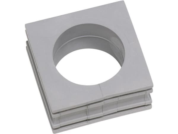 Icotek KT 23 Kabelgennemføring slidset Klemme-diameter (max.) 24 mm Elastomer Grå 1 stk