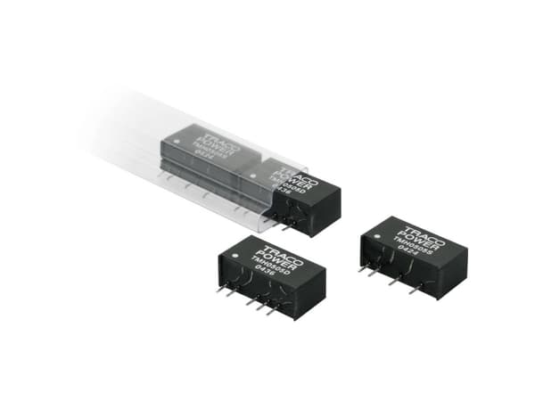 TracoPower TMH 1212D DC/DC-muunnin, tulostus 12 V/DC 12 V/DC 12 V/DC, -12 V/DC 80 mA 2 W Lähtöjen määrä: 2 x