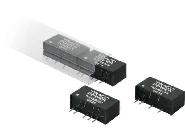 TracoPower TMH 1212D DC/DC-muunnin, tulostus 12 V/DC 12 V/DC 12 V/DC, -12 V/DC 80 mA 2 W Lähtöjen määrä: 2 x