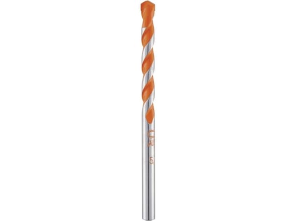 Alpen 35200500100 Hårdmetal Murstensbor 5 mm Samlet længde 85 mm Cylinderskaft 1 stk