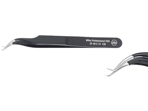 Wiha ZP 20 2 14, Sort, Rustfritt stål, 15 g, 120 mm