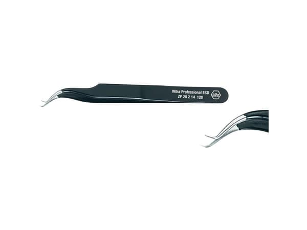 Wiha ZP 20 2 14, Sort, Rustfritt stål, 15 g, 120 mm