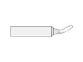 Miniatyrbild 3 av 5: Weller XNT AX, Lödspets, Weller, WXP 90/ WTP 90/ WXP 65/ WP 65, Silver, 1,6 mm, 0,8 mm