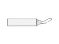 Miniatyrbild 5 av 5: Weller XNT AX, Lödspets, Weller, WXP 90/ WTP 90/ WXP 65/ WP 65, Silver, 1,6 mm, 0,8 mm