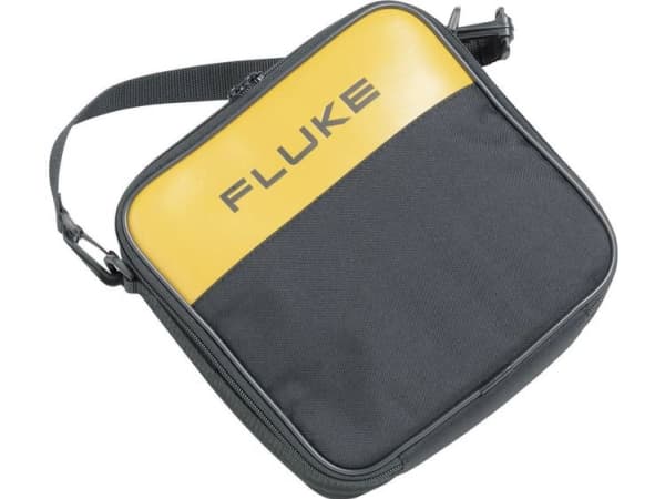 Fluke C116, Soft case, Polyester, Sort, Gult