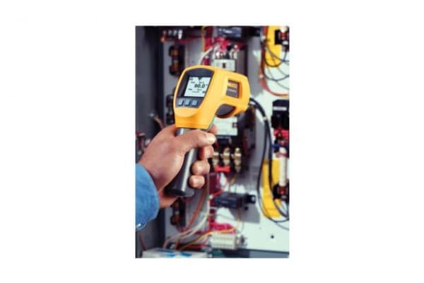 Fluke 566, F, °C, -40 - 650 °C, Sort, Gul, -40 - 1202 °F, 1 °C, 500 ms
